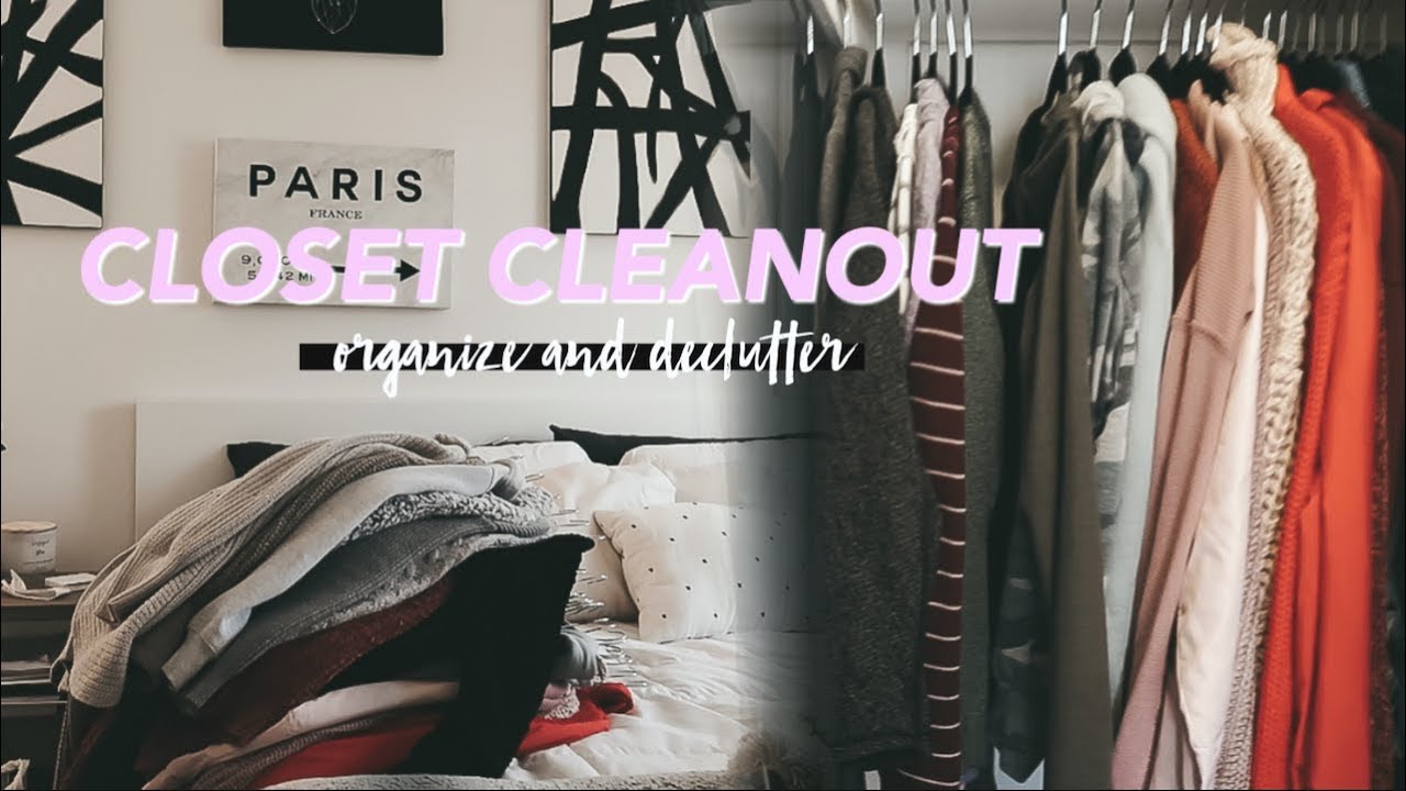 Spring Closet Clean Out & Declutter