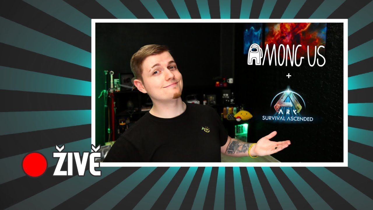 🔴 Středeční Among a dostavba domu v Ark Ascended! 🛠️🦕 Napiš !pozdrav !sklidit a koukni na !rozpis
