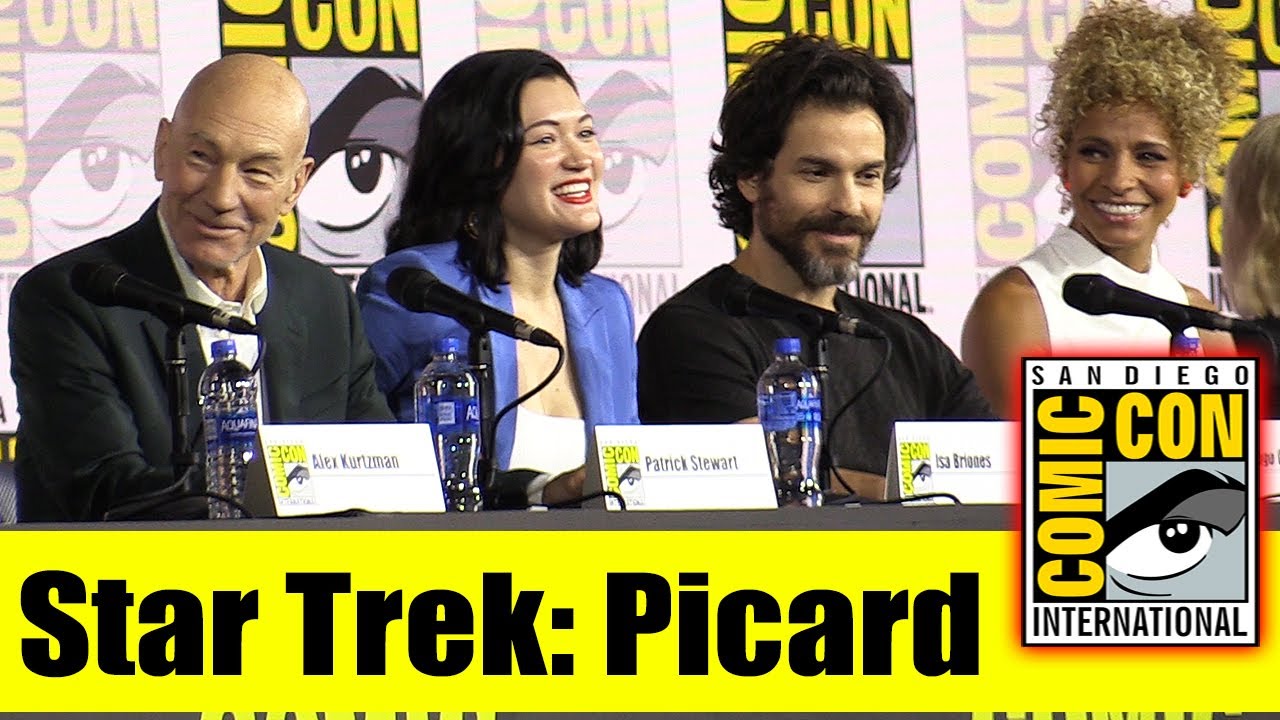 STAR TREK: PICARD | Comic Con 2019 Full Panel (Patrick Stewart, Brent Spiner, Jeri Ryan)