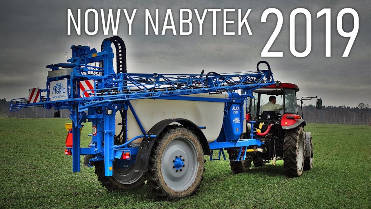 NOWY NABYTEK ☆ Oprysk 2019 ☆ Agrio Alka | GR Czysz