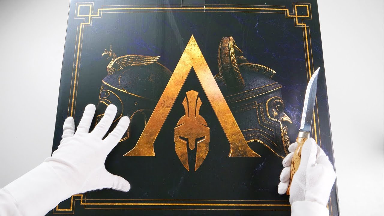 Unboxing Assassin's Creed Odyssey Collector's Edition (Pantheon Edition)