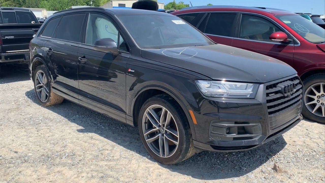 Copart Walk Around + CHEAP 2018 Audi Q7!!