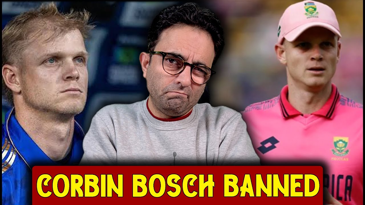 Corbin Bosch banned from PSL for one year for withdrawing from 2025 season