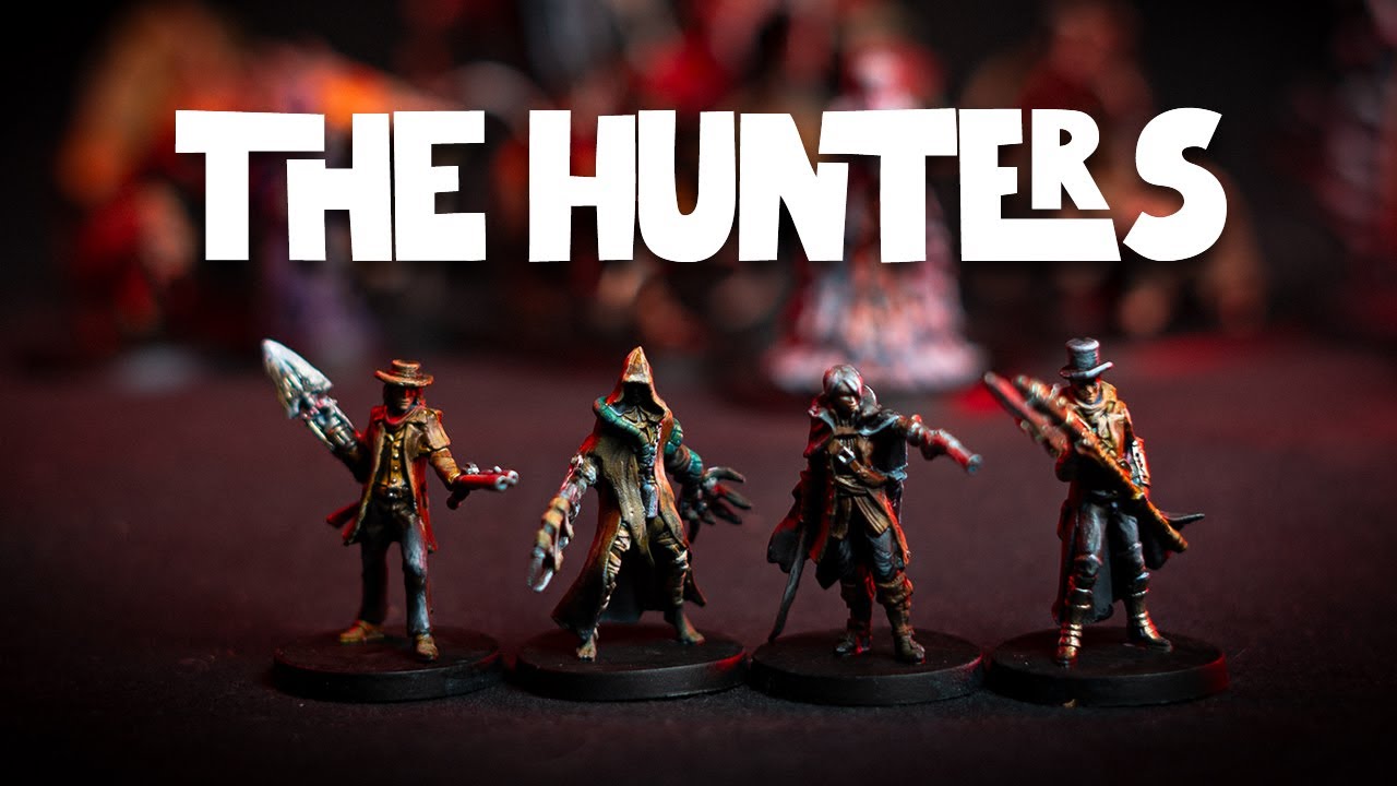 Painting The Hunters | Bloodborne Boardgame