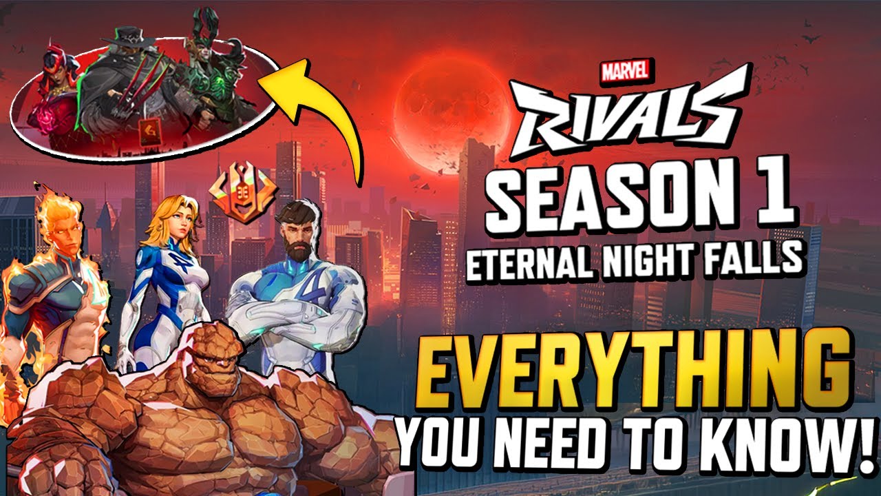 4 HEROES, 3 MAPS, DOOM MATCH?.. AND SO MUCH MORE! - Marvel Rivals Season 1