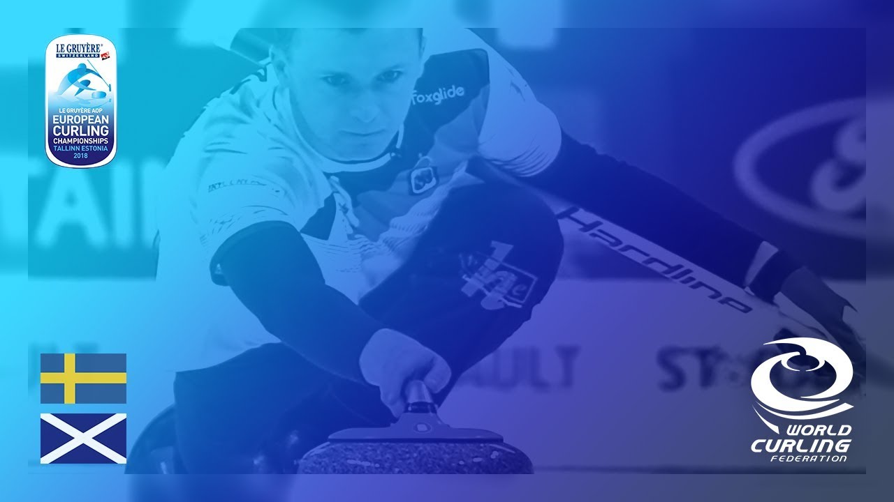 Sweden v Scotland - Men - Round Robin - Le Gruyère AOP European Curling Championships 2018
