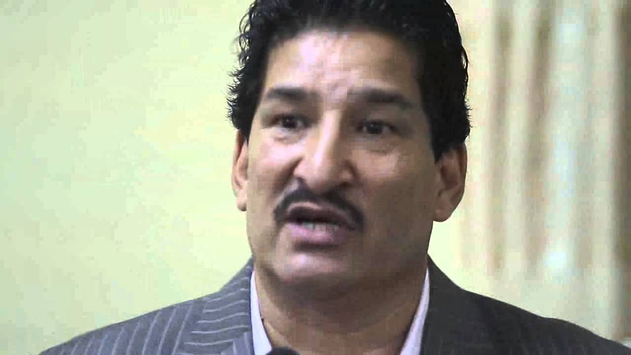 ANFA president Ganesh thapa during players' farewell program By GoalNepal com