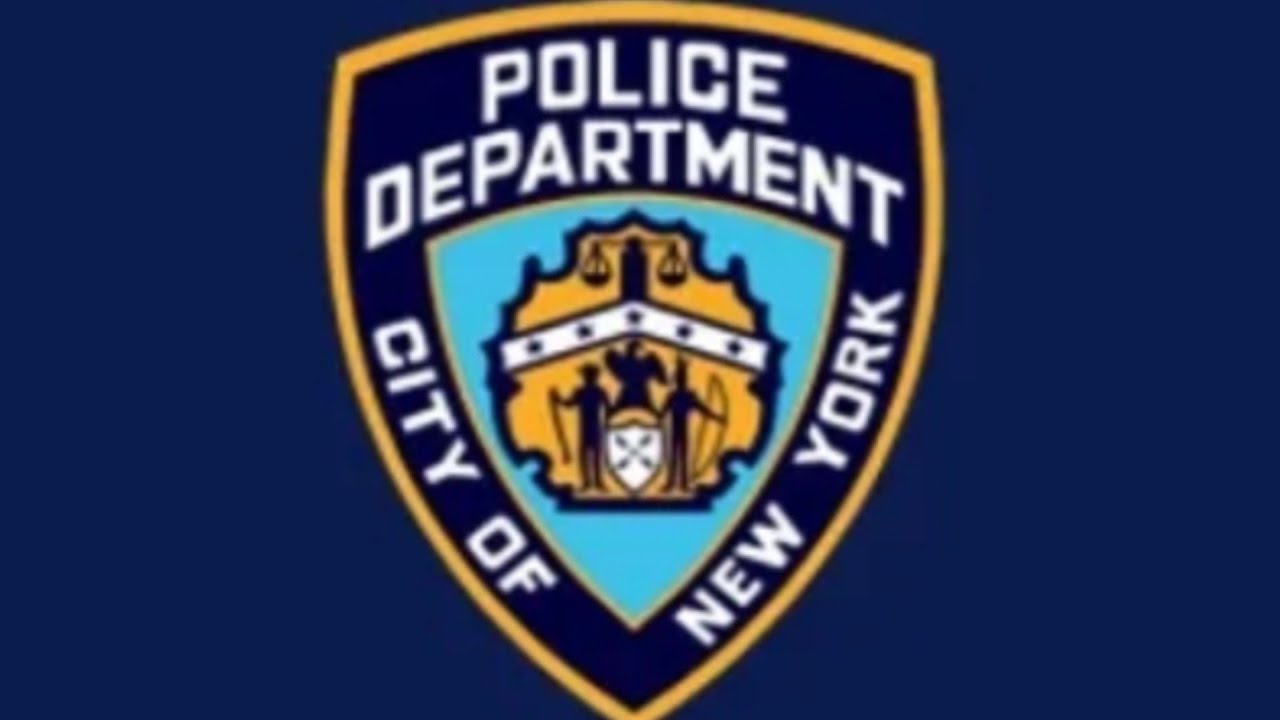 New York Police Department Detective Scene At Subway Station 
