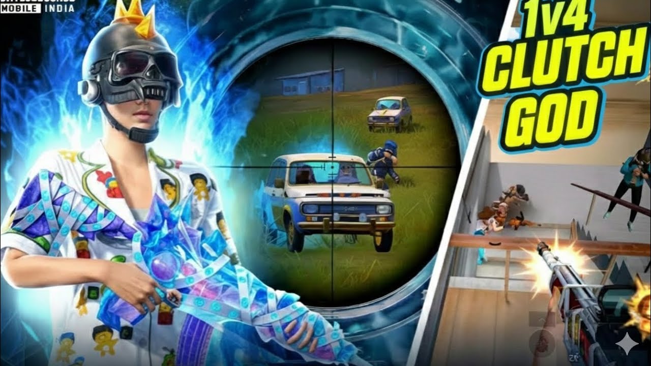 X Player 💯 1vs4 clutch 😈 infinix GT 20 Pro💀 BGMI