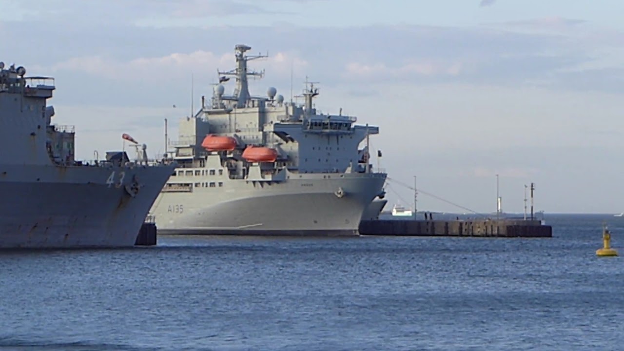 Baltops 2019 -  Kiel, Tirpitzhafen - RFA Argus (A135)