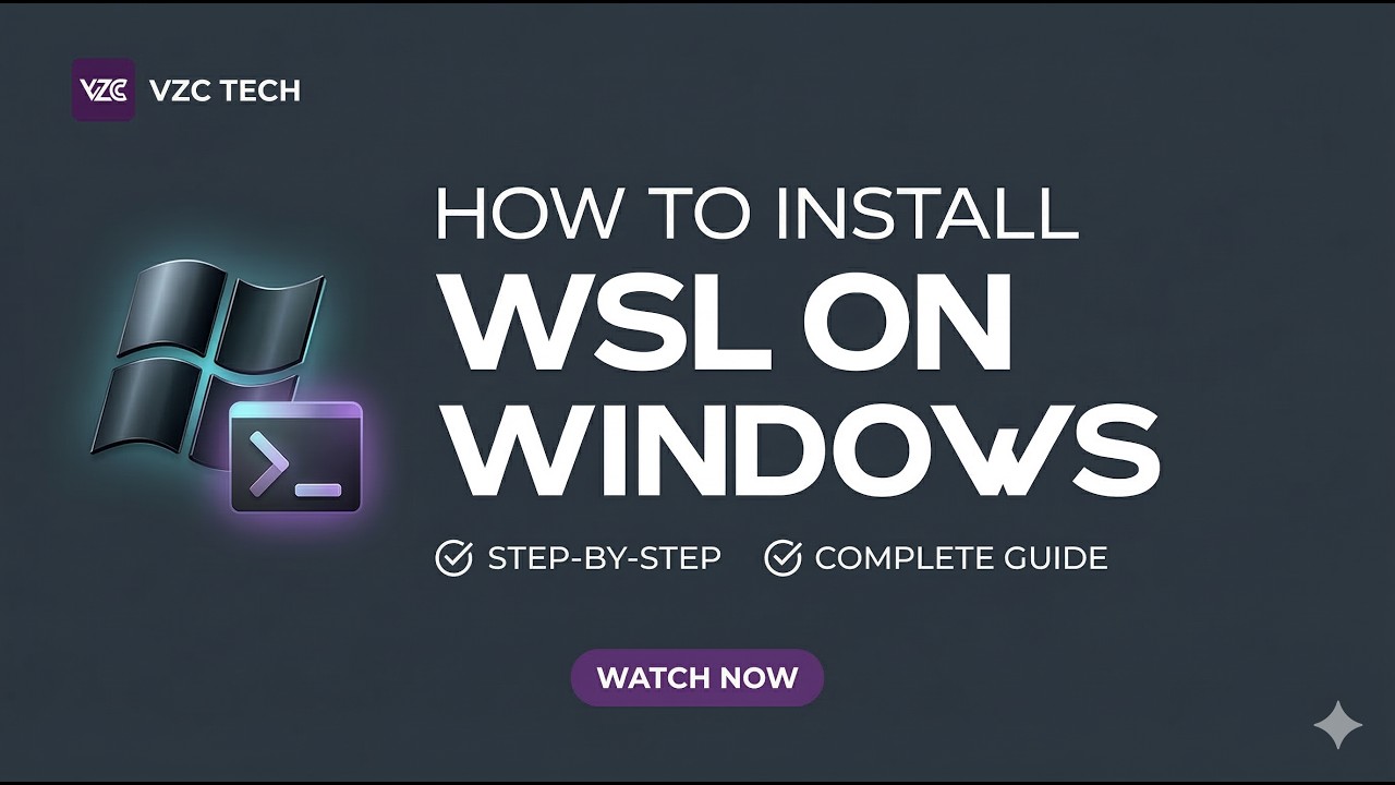 Install WSL - step by step