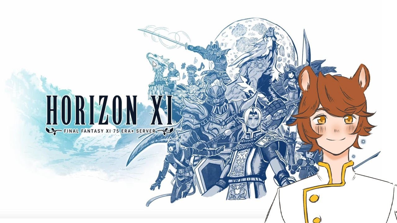 [FFXI Online: Horizon Server] - ✨DRK/SAM Quokka! 61+ Leveling! Meditate Time!✨#54  - Nanashi V-Tuber