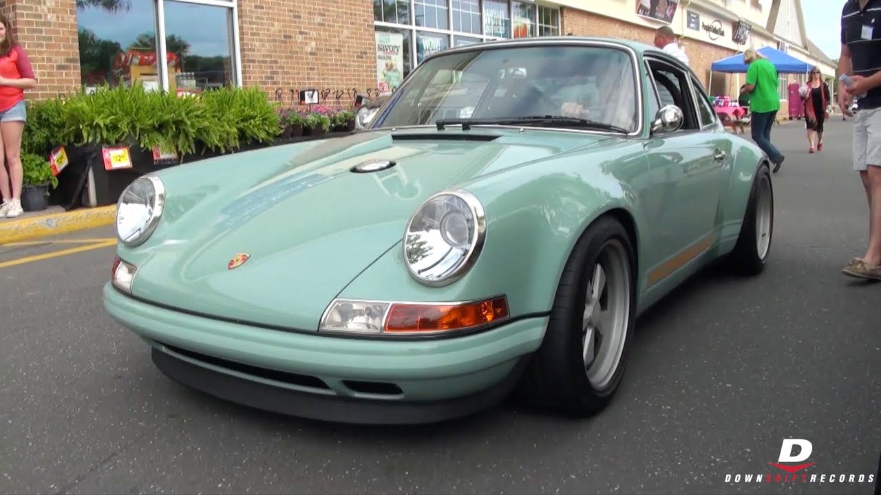 Singer Porsche 911 & Porsche Carrera GT - Revs // Sound