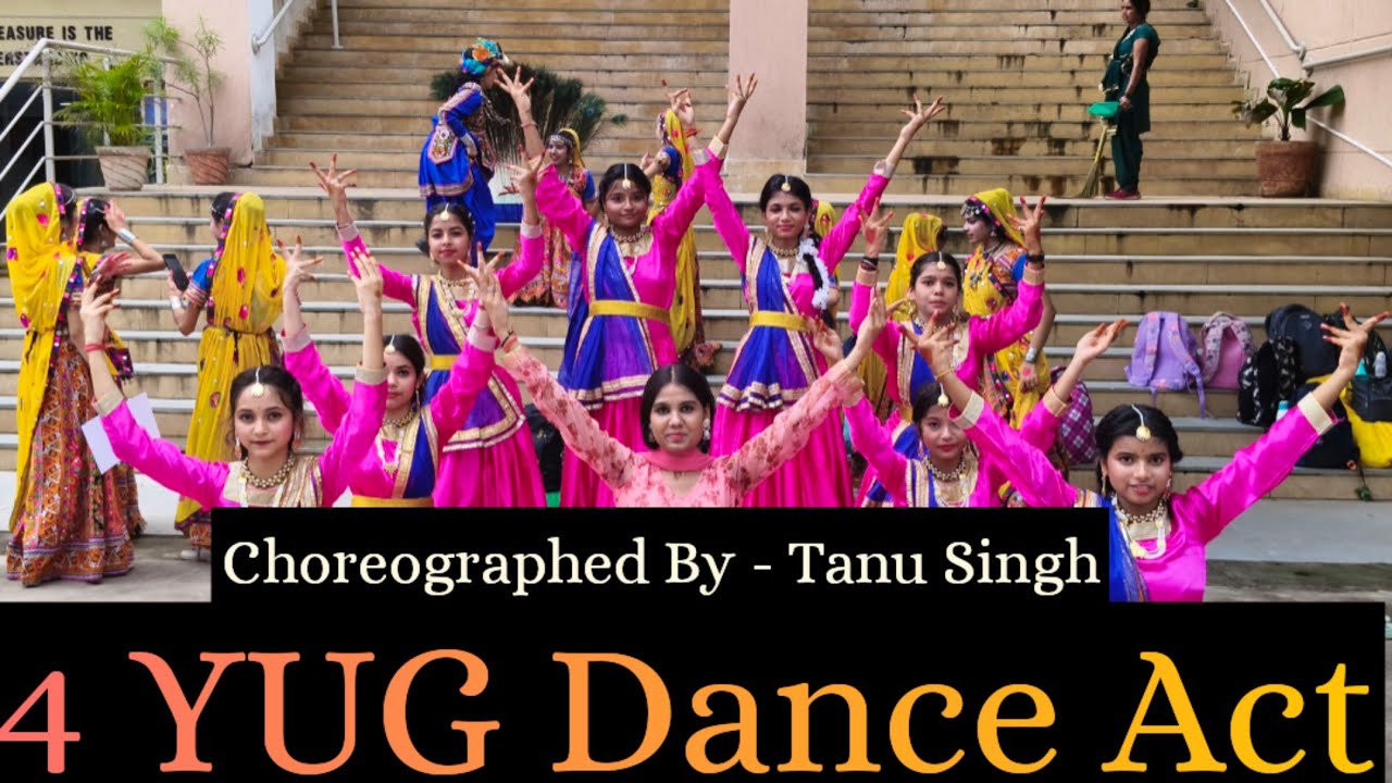 Best Dance  Performance| 4 yug Dance Act by @shriradhavallabhschool #gwalior @DPDSTUDIO5115 