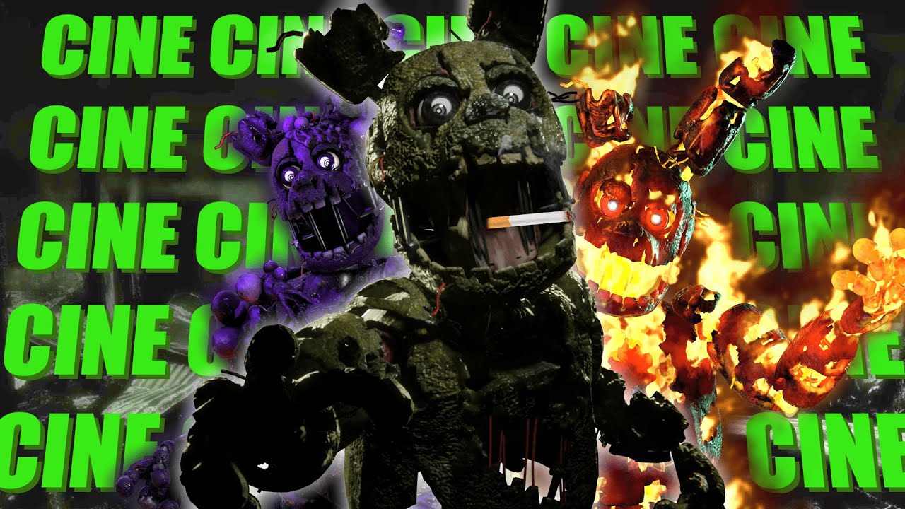 EL DISEÑO DE SPRINGTRAP ES CINE... 🚬