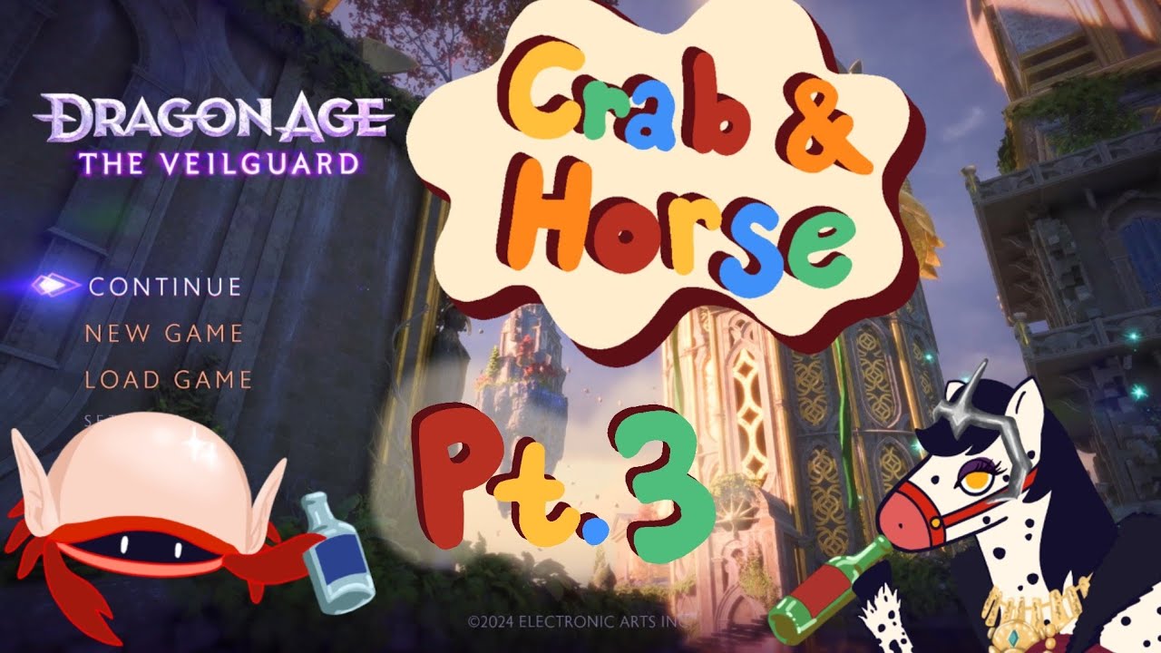 CRAB & HORSE BEAT THE WORST DRAGON AGE GAME EVER (SPOILERS!)//Drunken Age: The Veilguard Part 3