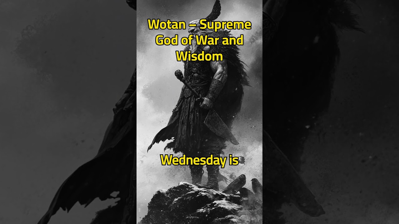 Wotan &ndash; Supreme God of War and Wisdom #godofwar #ancientwisdom #valhalla #mythologyexplained