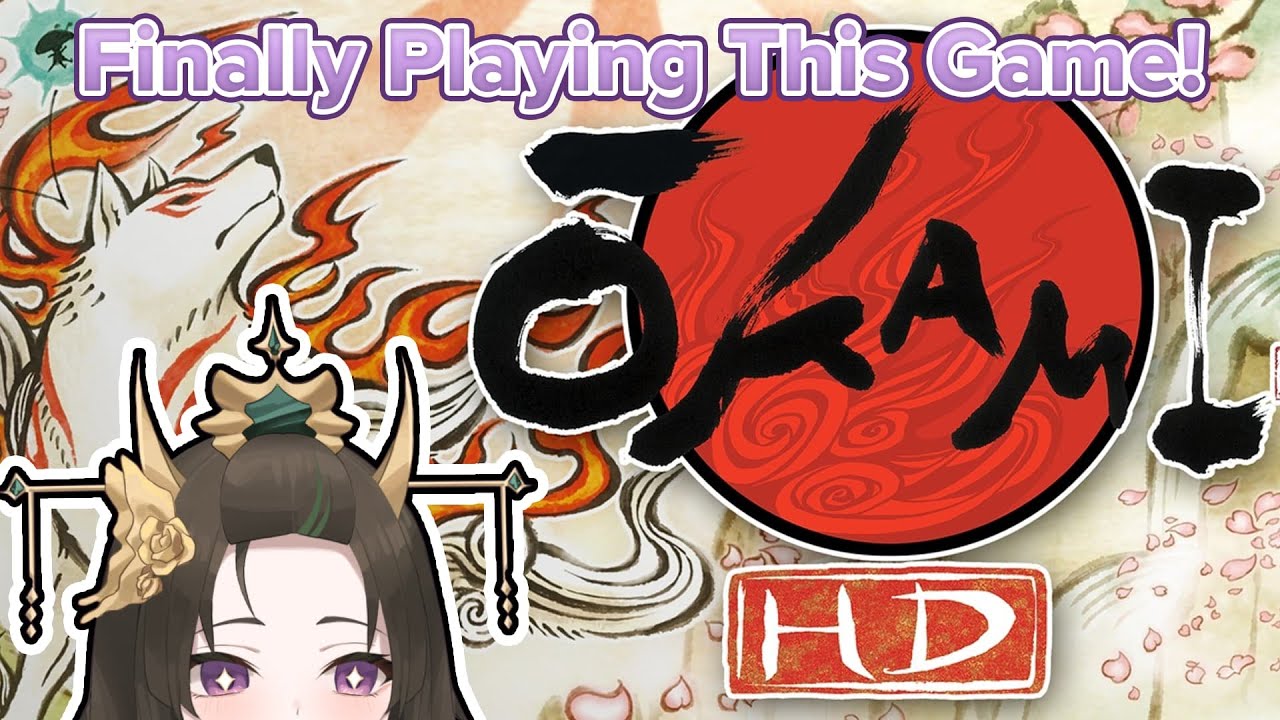 【Okami HD】 First Time Playing! Art pretty...【Yuno Hanaki】