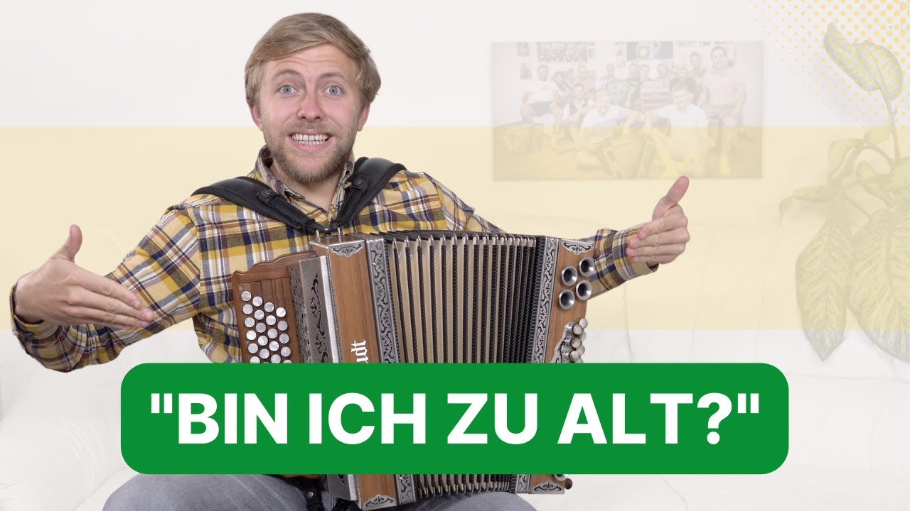Bin ich zu alt? So lernst du Steirische Harmonika im Alter