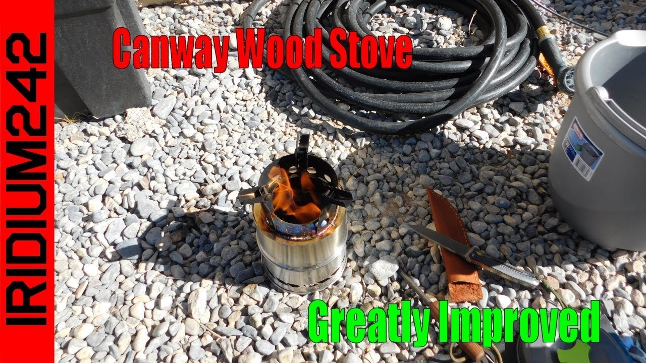 Canway Stainless Steel Portable Wood Stove