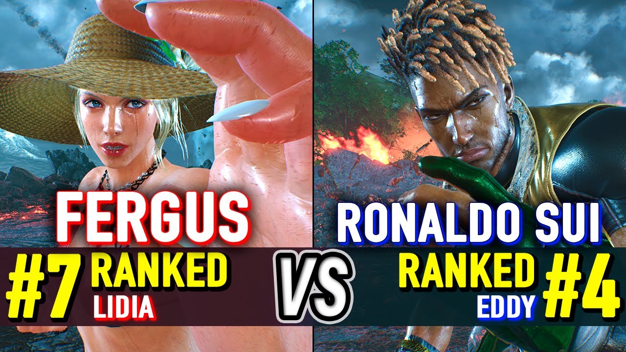 T8 🔥 Fergus (#7 Ranked Lidia) vs Ronaldo SUI (#4 Ranked Eddy) 🔥 Tekken 8 High Level Gameplay
