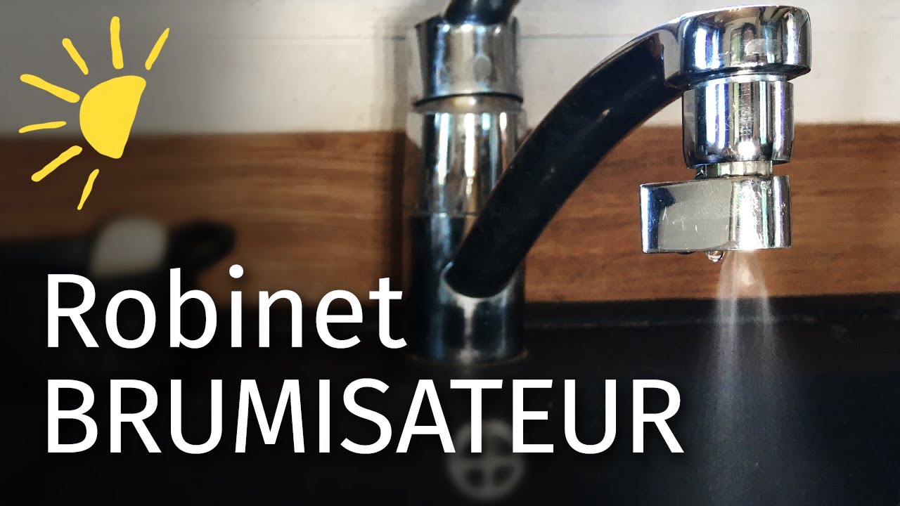 Installer un économiseur d'eau sur son robinet - Altered:Nozzle 98% less water