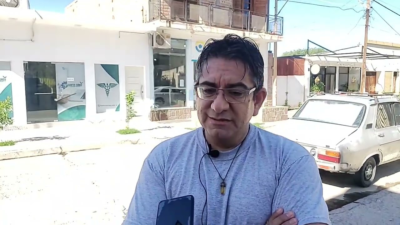 Rodrigo Delgado, presidente de la cámara de proveedores mineros de Andalgalá. 