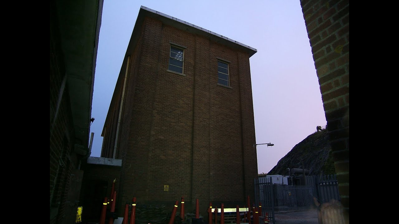Urban Exploration in Pictures to Plymouth Power Distribution Building Devon 2008