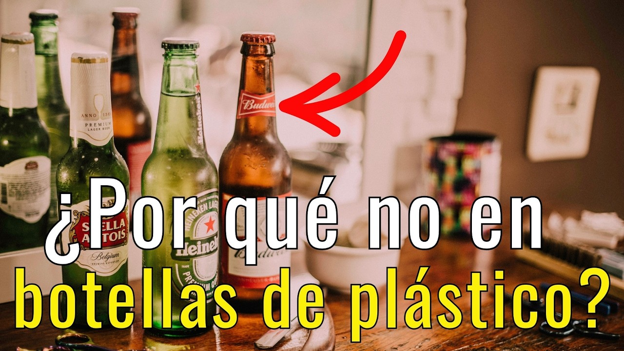 ¿Por qué la cerveza no se vende en botellas de plástico?