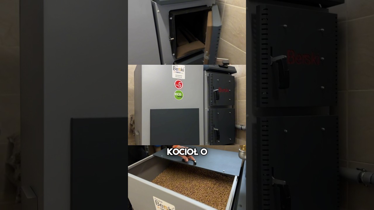 Kocioł BIO PLUS 11kW🔥Na kanale odcinki z tym kotłem🎥#kociołnapellet #pellet #ogrzewanie #kotłownia