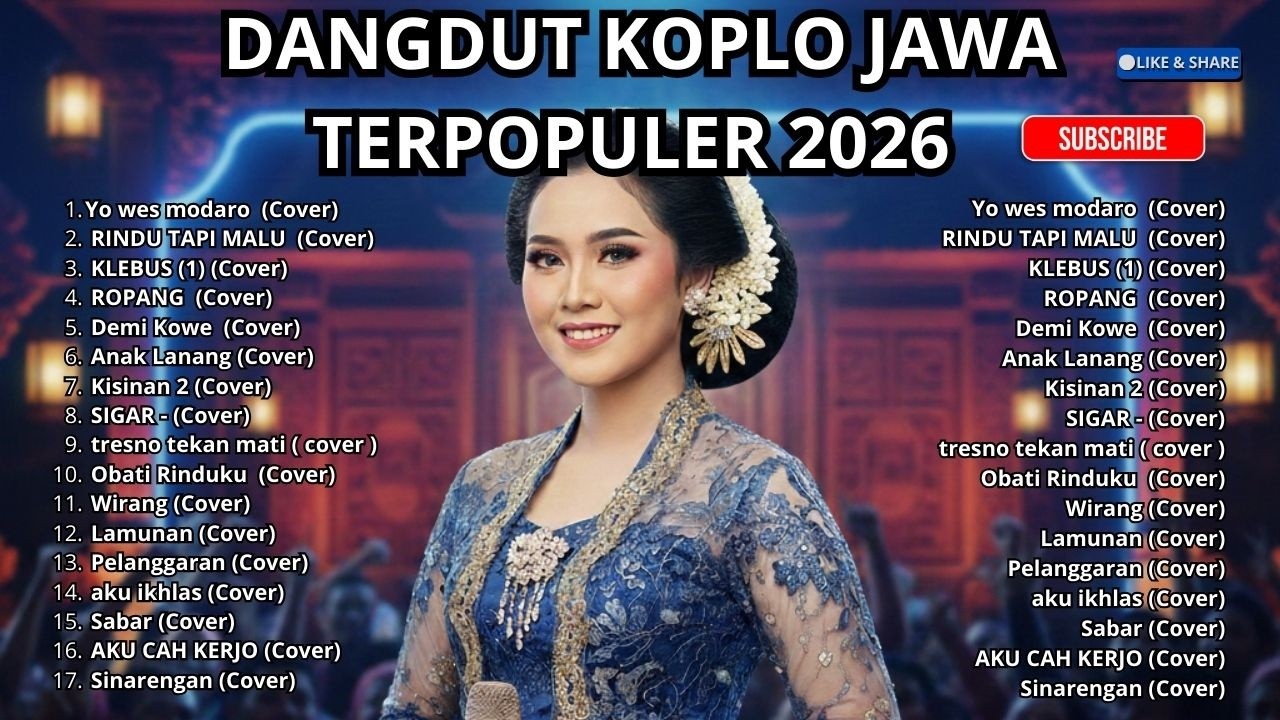 Kumpulan Lagu Dangdut Koplo Jawa Viral 2026 🎤 Terpopuler