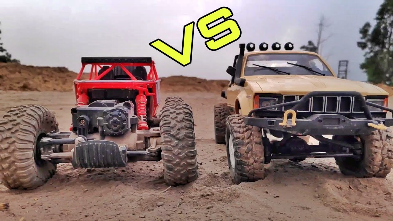 HB Rock Crawler Vs Wpl C14 - Rock Crawlers comparison