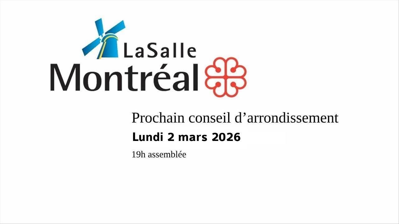 2026-03-02 Conseil d'arrondissement de LaSalle