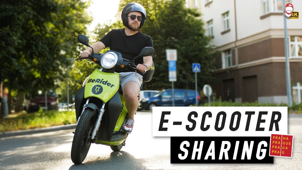 🛵 Elektrický skútr do města? Služba BeRider a Smart City! | WRTECH [4K]