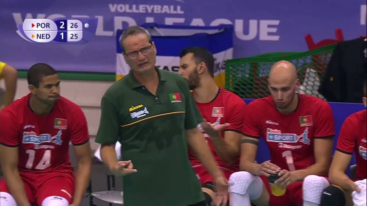 WORLD LEAGUE'16 : POR vs. NED últimos pontos emocionantes