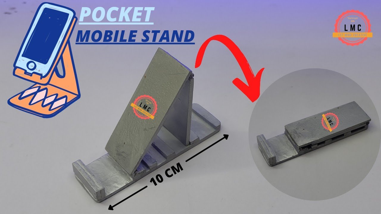 Portable Phone Stand // पोर्टेबल फोन स्टैंड