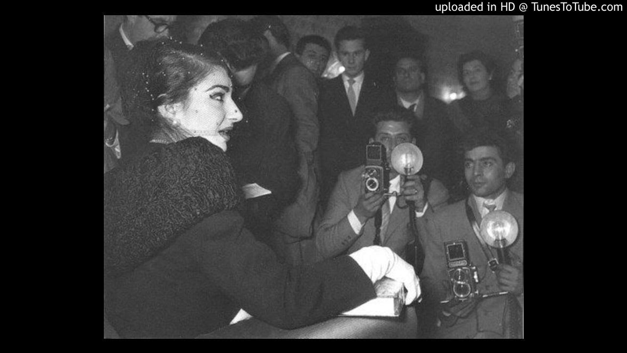 Callas 1958 Rome Walkout