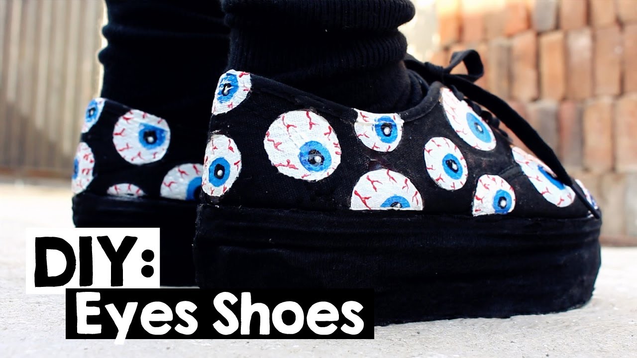 DIY: DECORA TUS TENNIS | EYES SHOES | AKARI BEAUTY