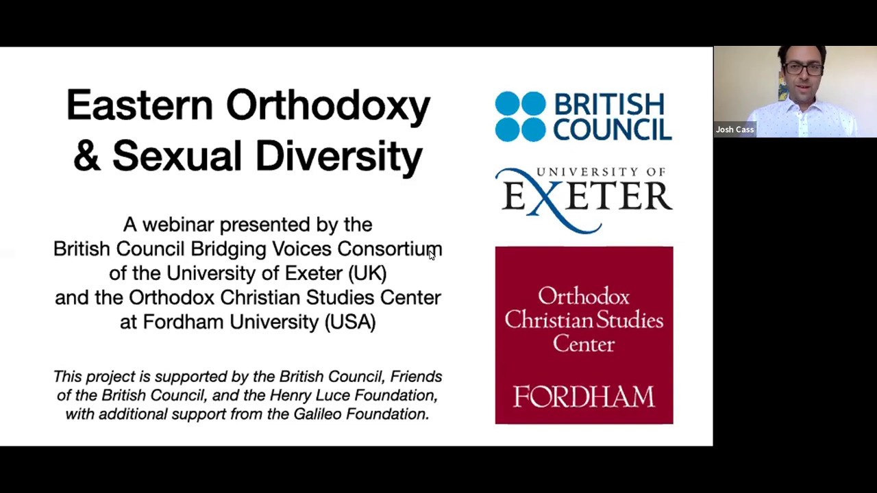 Eastern Orthodoxy and Sexual Diversity Webinar