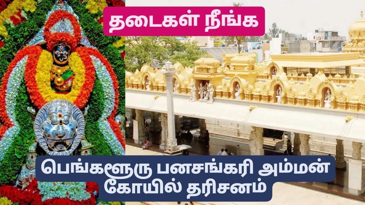 தடைகள் நீங்க பெங்களூரு பனசங்கரி அம்மன் கோயில் தரிசனம் | Sri Banashankari Temple, Bangalore.