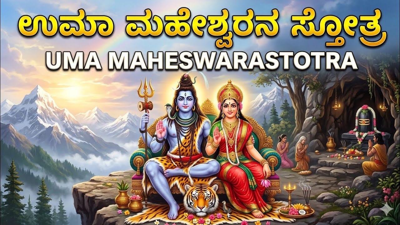 ಉಮಾ ಮಹೇಶ್ವರನ ಸ್ತೋತ್ರ