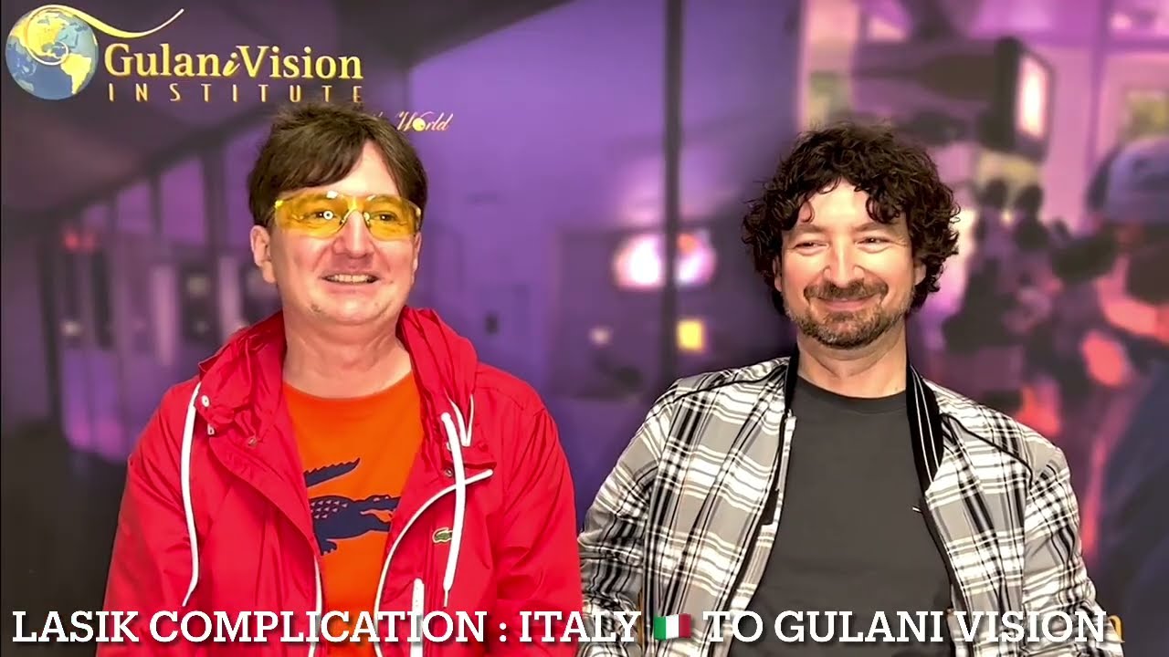 Осложнения после LASIK исправлены: Италия, @GulaniVision