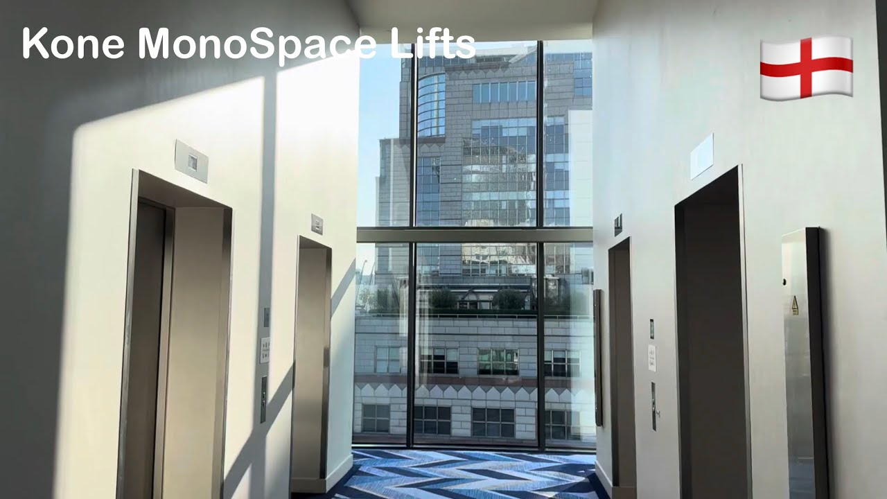 Kone MonoSpace Lifts - DoubleTree By Hilton Tower Of London Hotel In London, England 