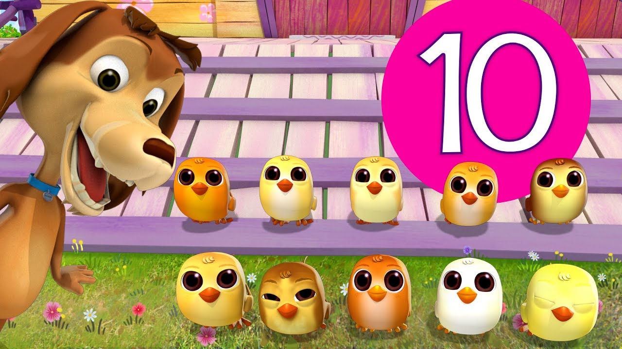 CHOCOLO CONTABA A LOS POLLITOS - CANCIONES INFANTILES - MÚSICA PARA JUGAR