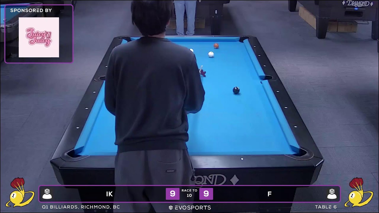 IK vs F - Q1 BILLIARDS - TABLE 6 | EvoSports