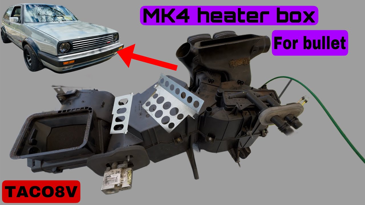 How to rebuild vw heater box