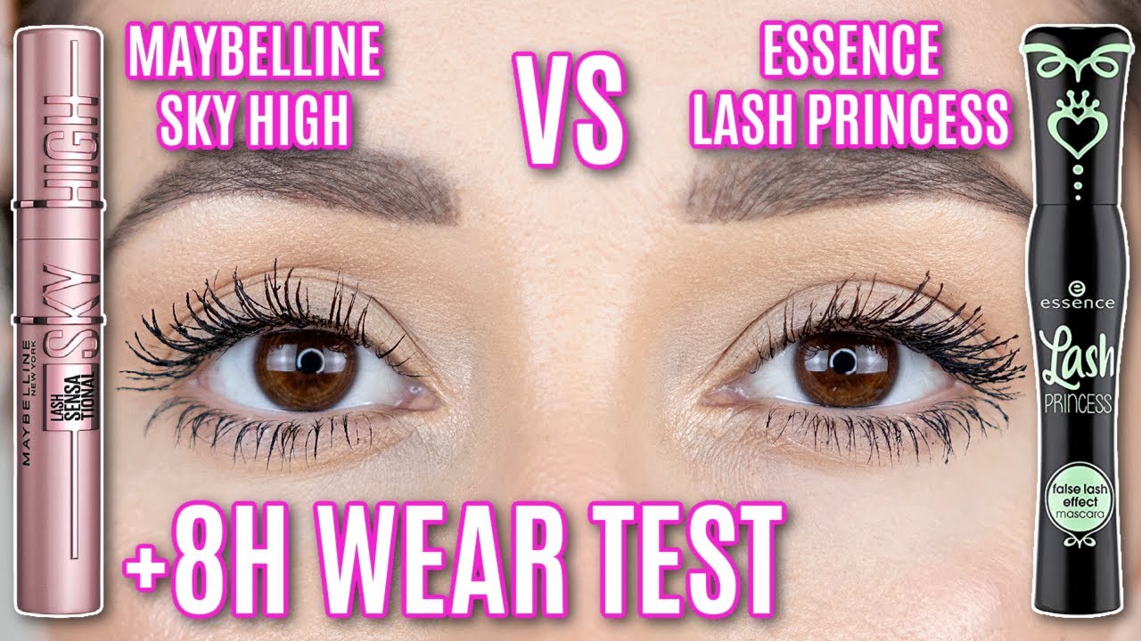 Тушь Maybelline Lash Sensational Sky High против туши Essence Lash Princess False Lash Effect