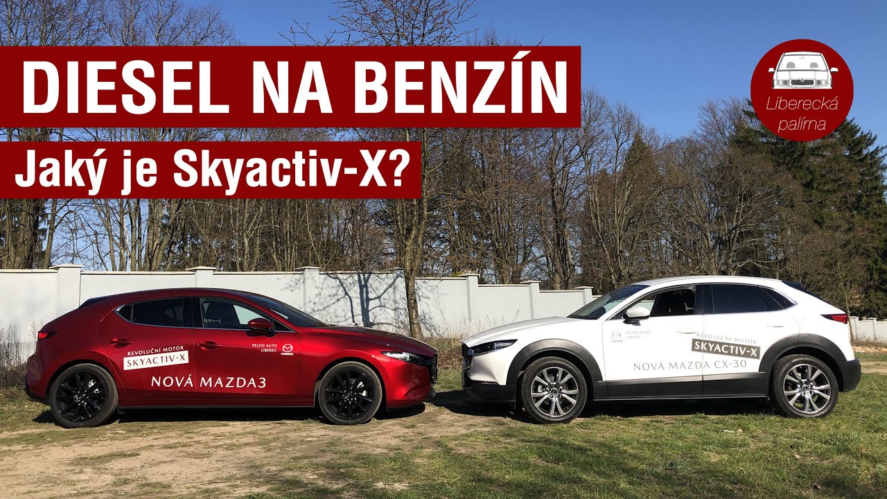 Test Mazda 3 vs. Mazda CX-30 | Nový revoluční motor Skyactiv-X / Palírna vlog #19