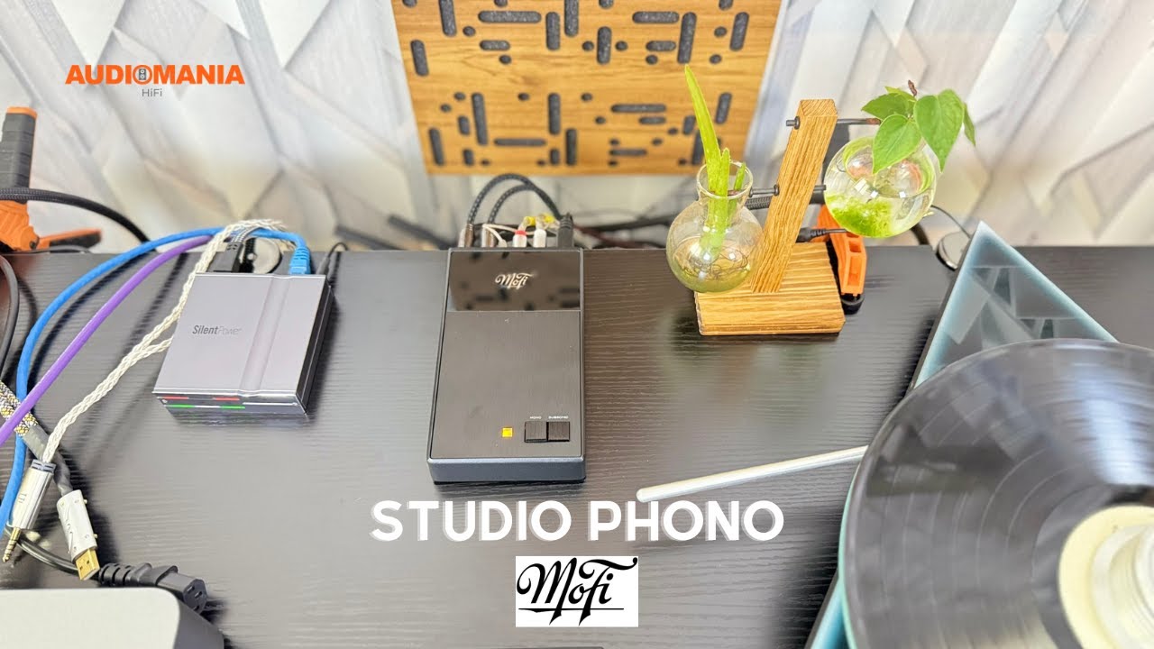 Sin Phono Stage olvídate de escuchar vinilos! Studio Phono MoFi