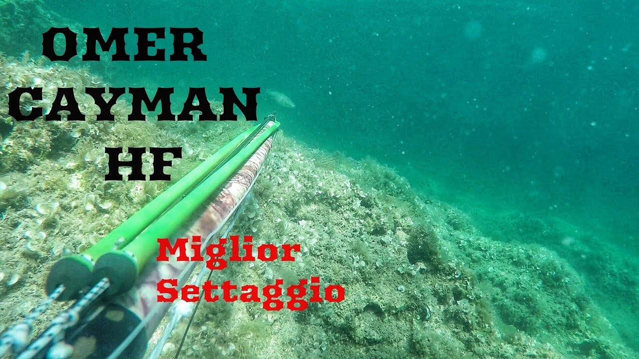 Pesca sub: Il mio arbalete Omer Cayman Hf camu 90 - allestimento/recensione.